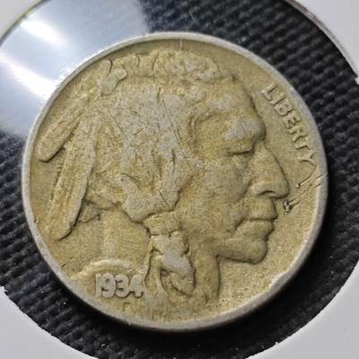 KK钱币收藏小铺 第376期  2月预留时间 周末发货 -  1934美国5分镍币