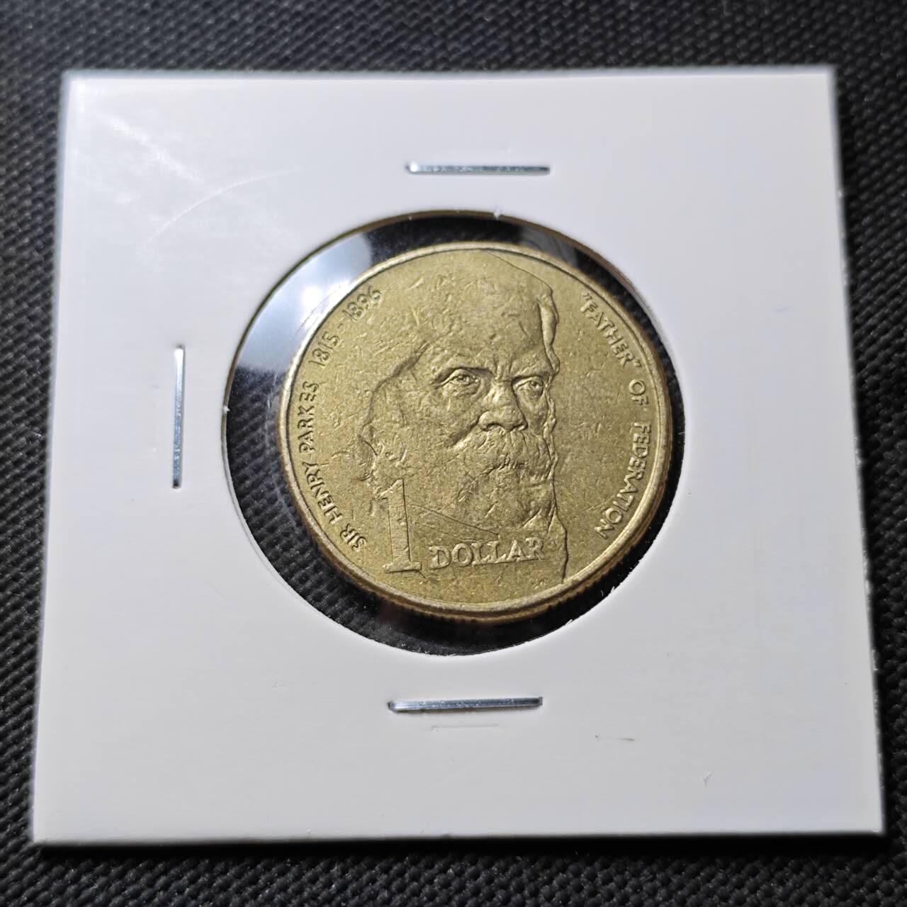 KK钱币收藏小铺 第376期  2月预留时间 周末发货  澳大利亚1元纪念币