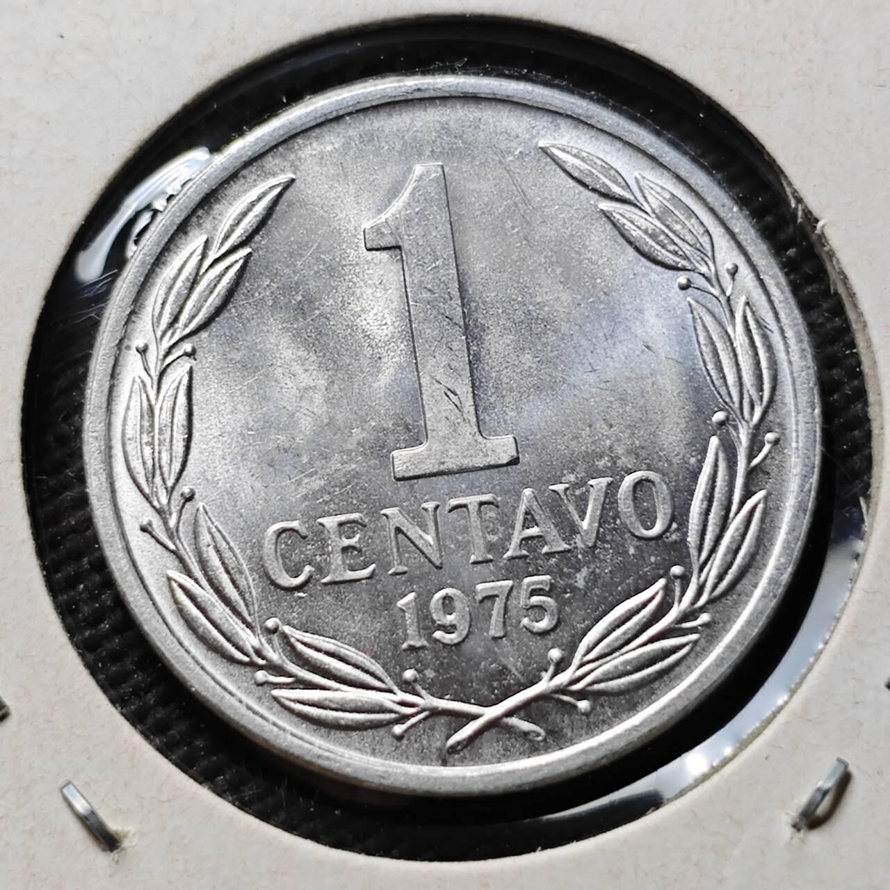 KK钱币收藏小铺 第376期  2月预留时间 周末发货  1975智利1比索 好品 拆卷品