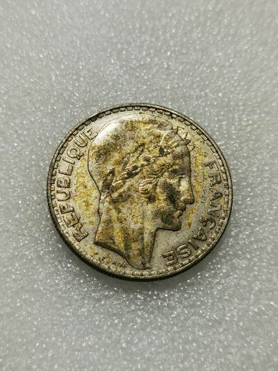 天下钱庄专场欢迎参拍 - 法国自由女神20法郎银币