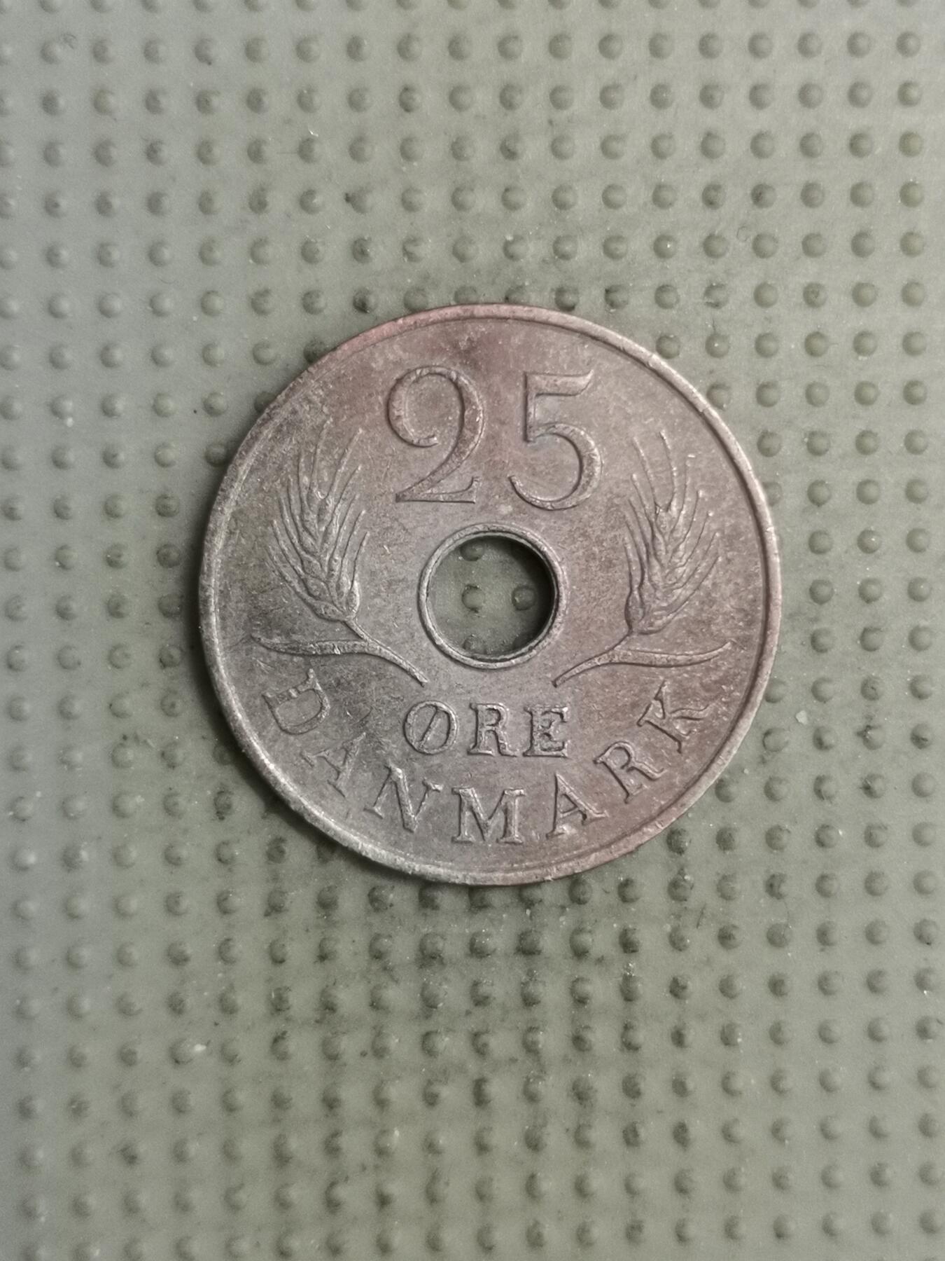 2025年第134场各国散币拍卖（总第134场） 丹麦1967年25欧尔