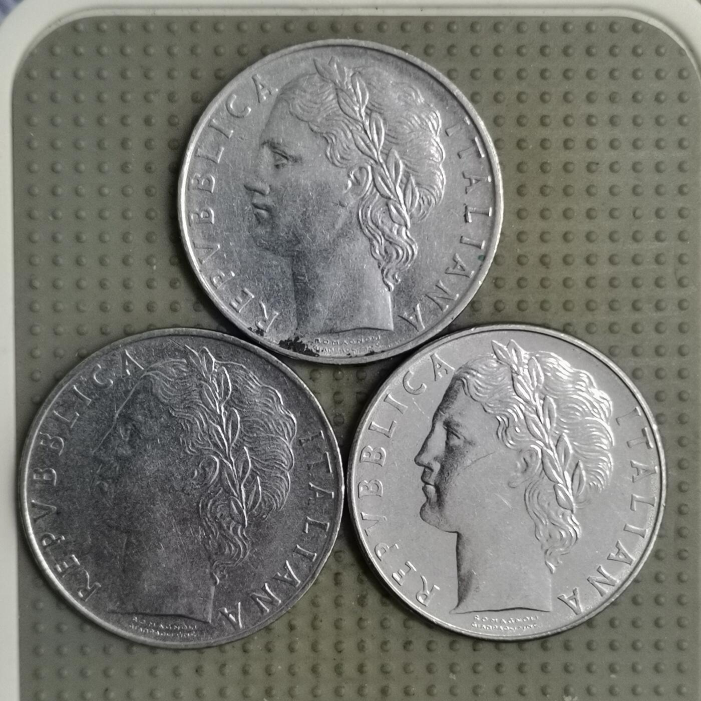 2025年第134场各国散币拍卖（总第134场） 意大利100里拉3枚