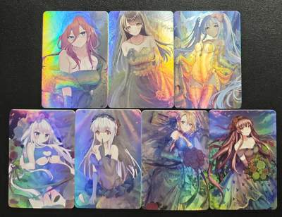 天玑星卡拍第147期《12.8周一截拍》持续收拍收评中 满赠卡需备注 - 动漫美女 彩闪 七张 自制卡