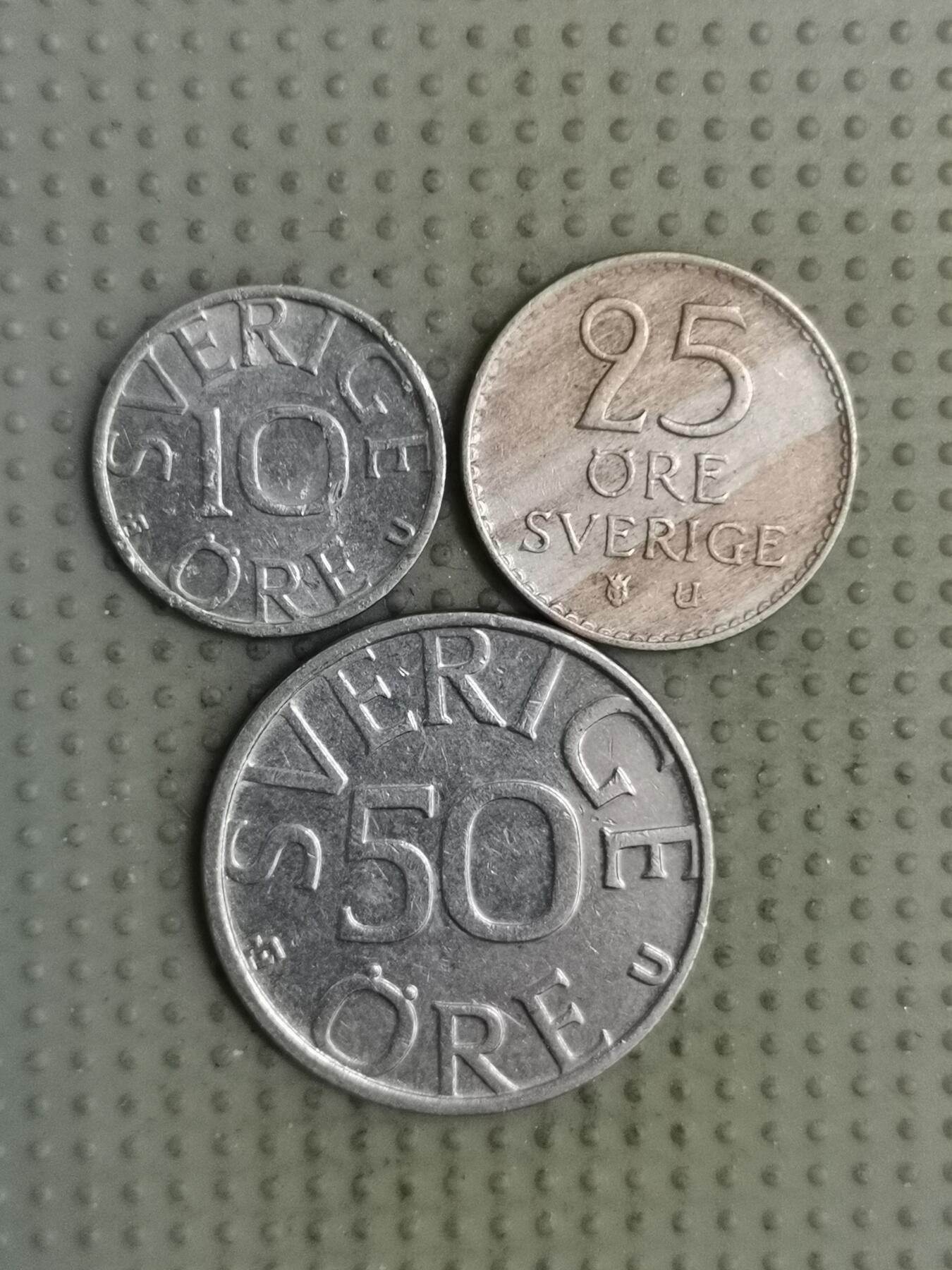 2025年第134场各国散币拍卖（总第134场） 瑞典3枚