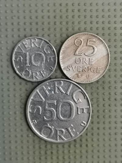 2025年第134场各国散币拍卖（总第134场） - 瑞典3枚