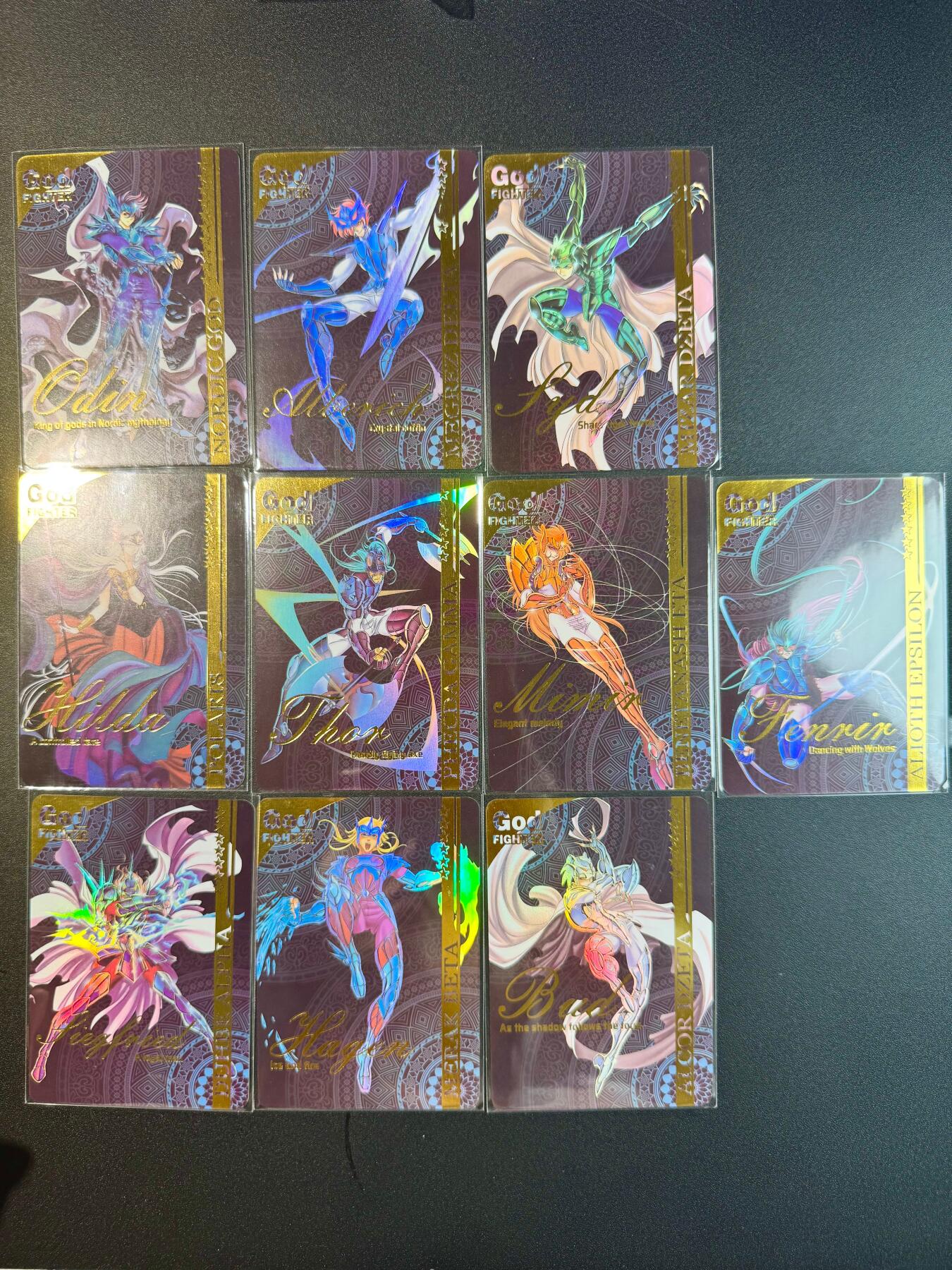 NO.17 好又多金牌大场，新店点关注不迷路！每周一站式配齐，方便凑单！（周6晚8点截拍，卖家送拍0抽成！） 卡匠卡牌 圣斗士系列-北斗之寒星 一套10张 彩闪