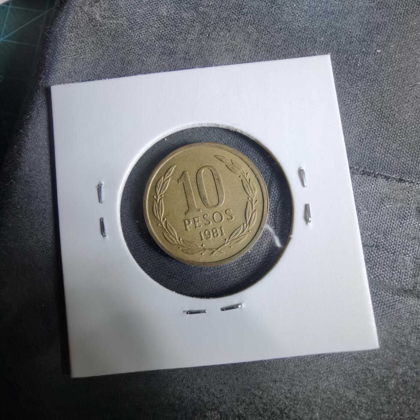 沼泽如烟--第925场 智利1981年10比索