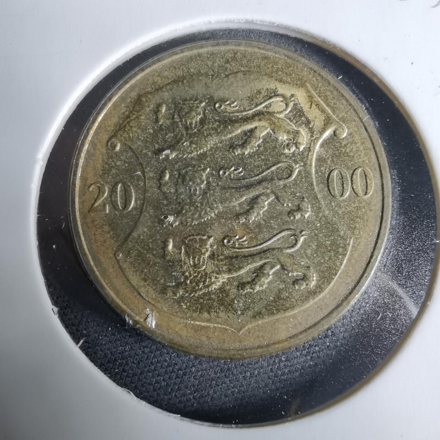 沼泽如烟--第925场 爱沙尼亚2000年1克朗