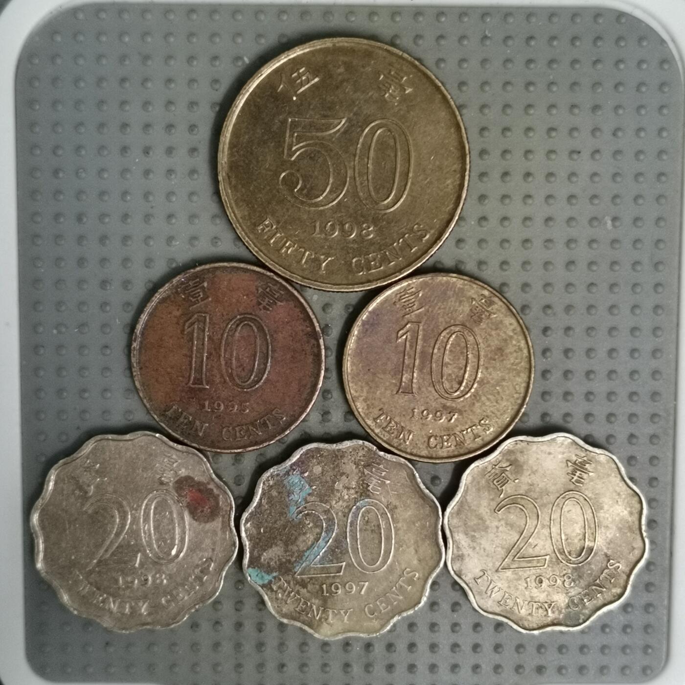 2025年第135场各国散币拍卖（总第135场） 香港6枚