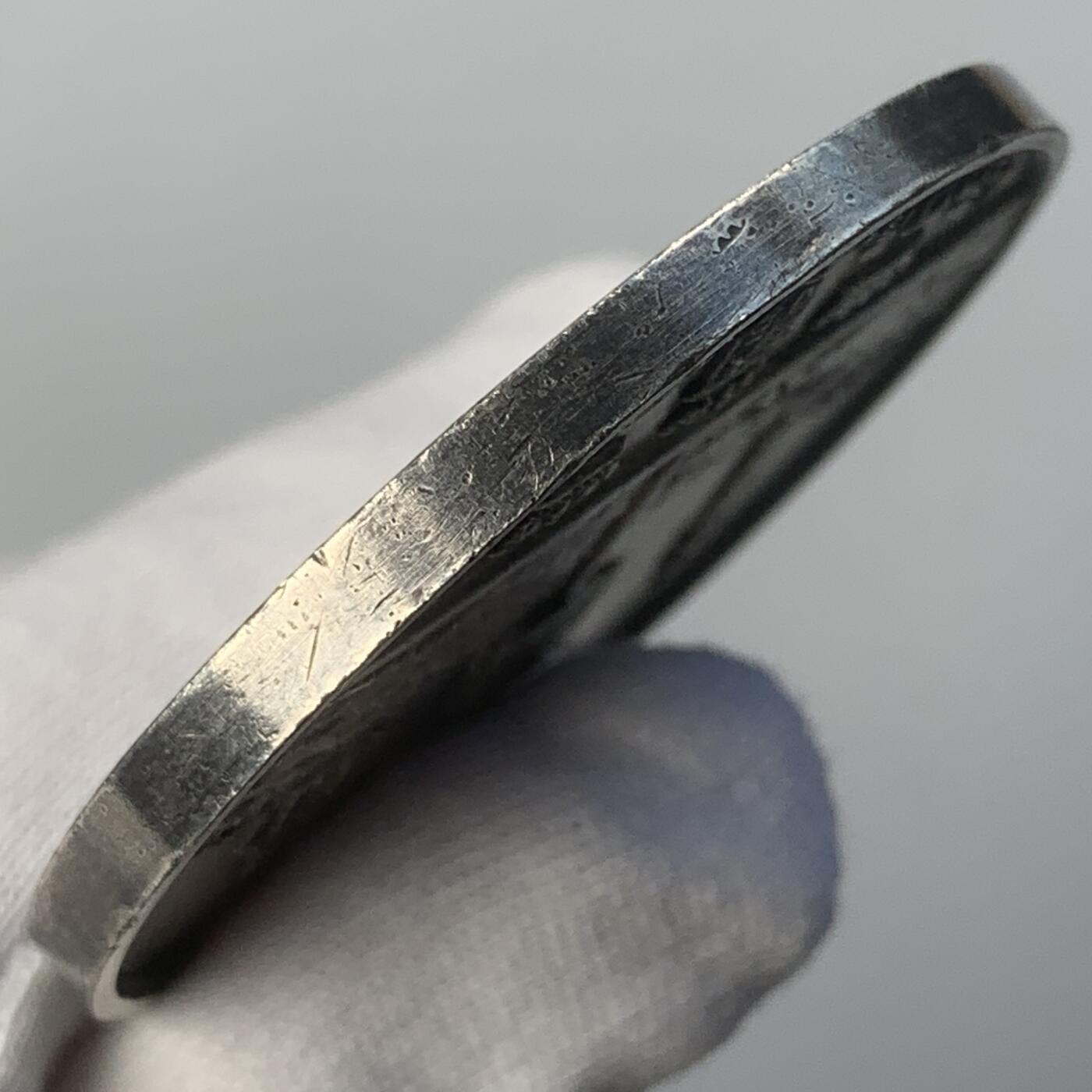 掌中浮雕-藏着的欧洲第045场 1897年英国维多利亚女王登基60周年纪念章，51mm，42g，白色金属镀银材质，稀少品种，BHM-3514