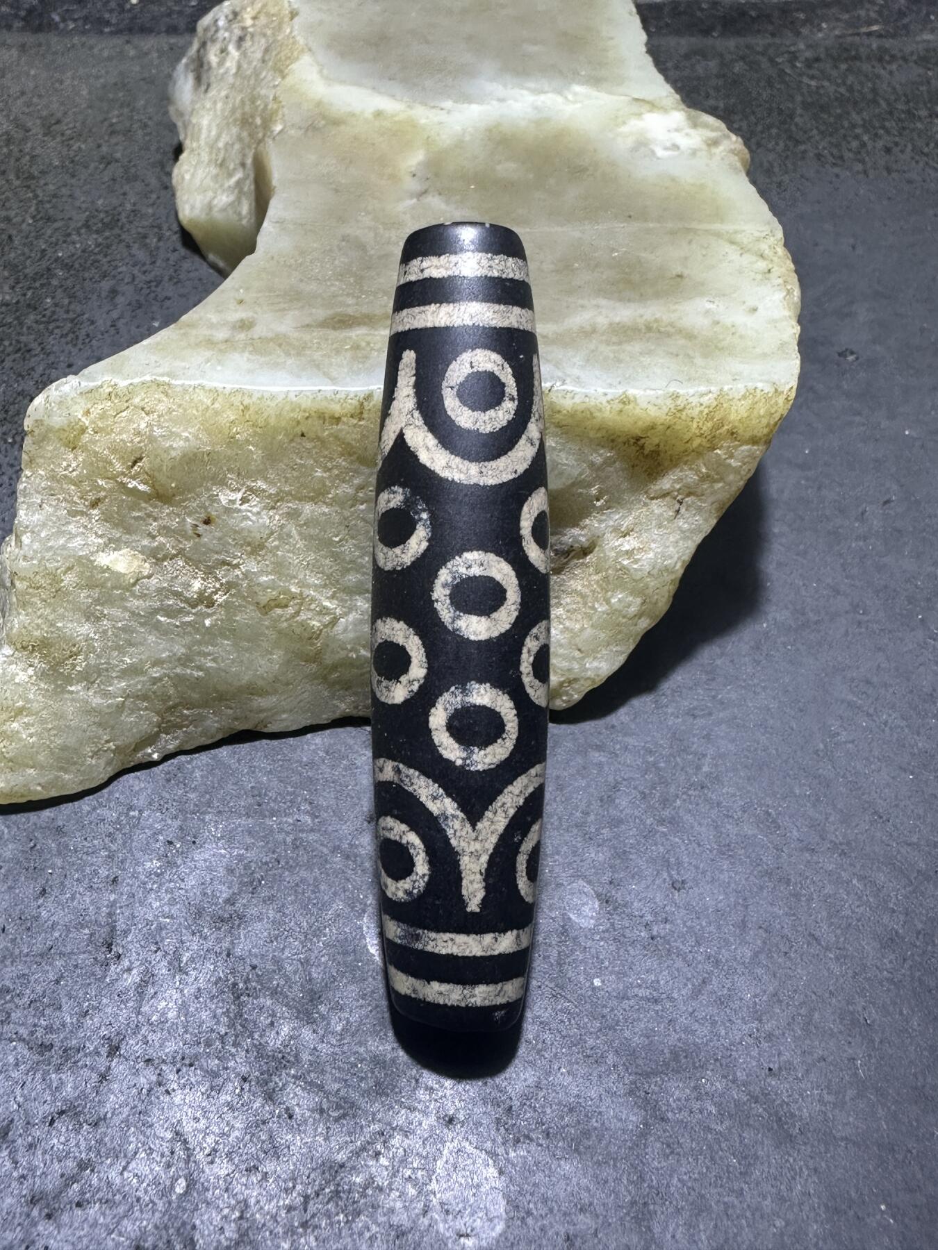 仅此一颗，藏传十八眼随形天珠一颗，