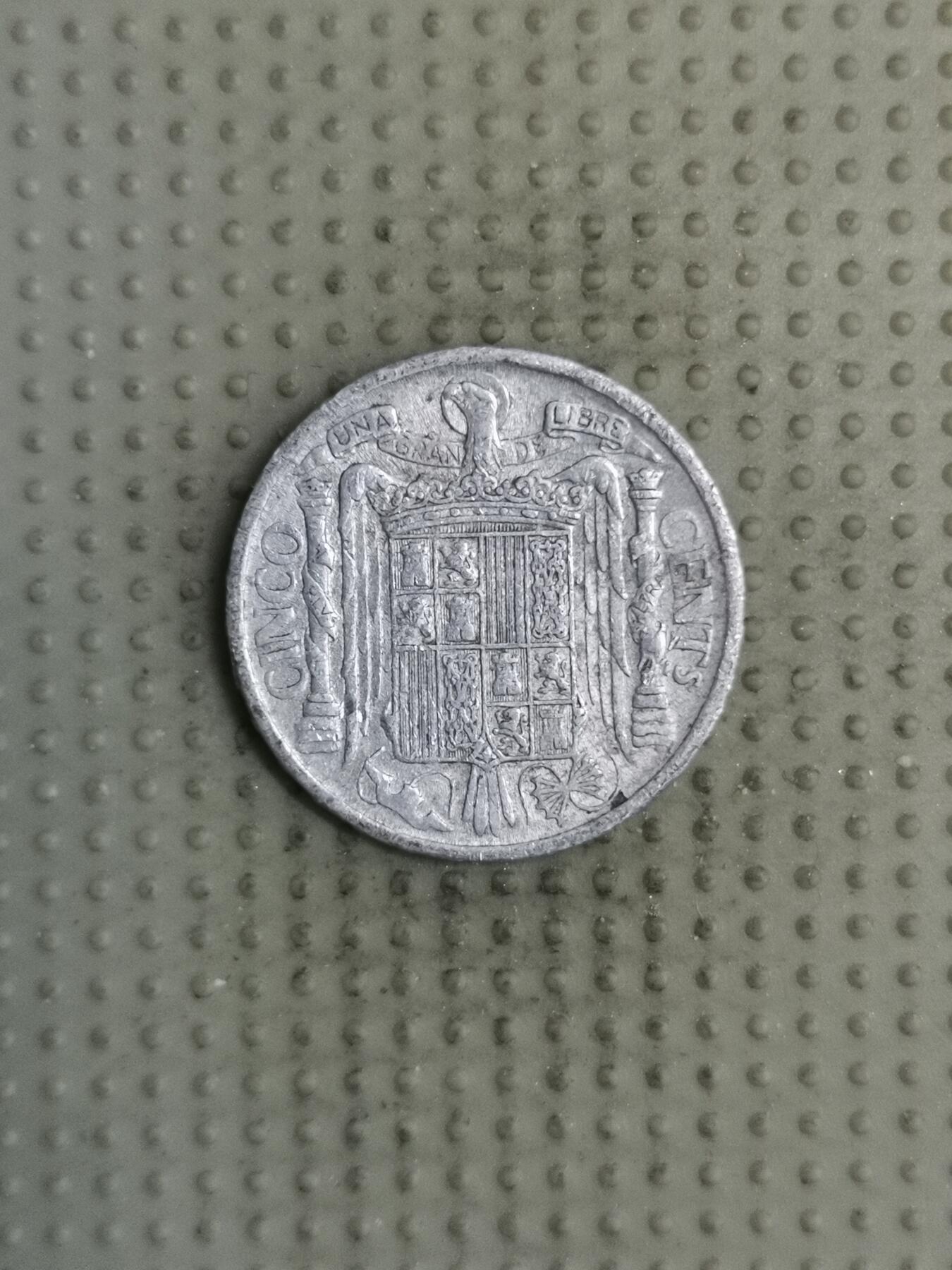 2025年第134场各国散币拍卖（总第134场） 西班牙1945年5分