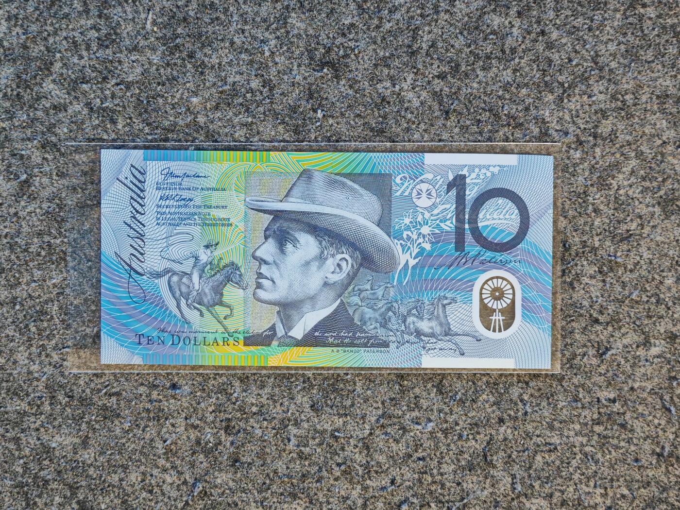 【礼羽收藏】🌏世界钱币拍卖第115期 （AA首冠）大洋洲，澳大利亚，2006年，10澳元，无47号码，全新UNC