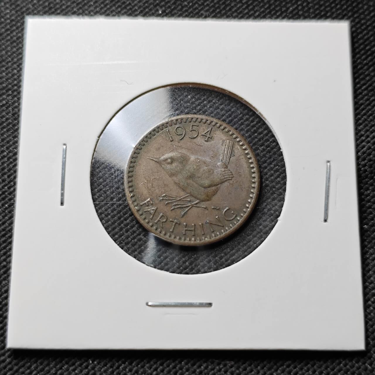 KK钱币收藏小铺 第376期  2月预留时间 周末发货  英国1法新铜币