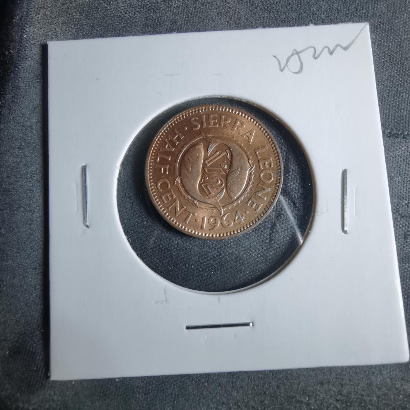 沼泽如烟--第925场 塞拉利昂1964年半分