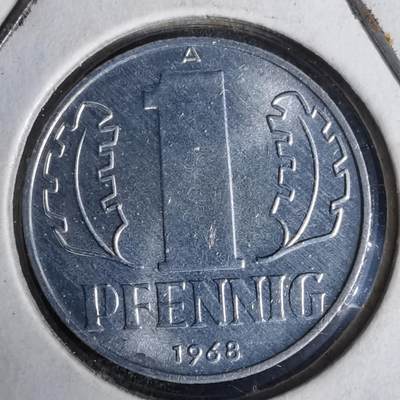 沼泽如烟--第925场 - 东德1968年1芬尼