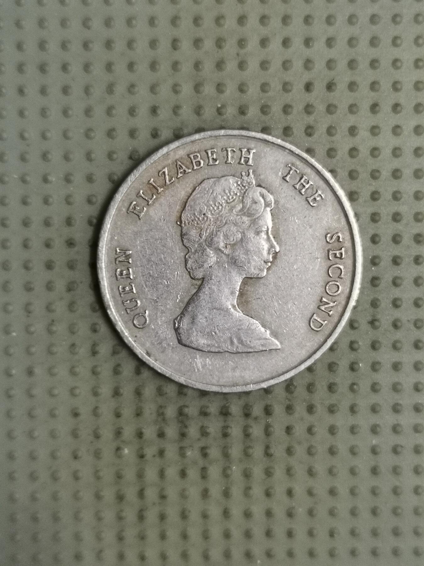 2025年第135场各国散币拍卖（总第135场） 东加勒比1989年25分