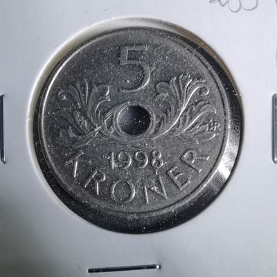 沼泽如烟--第925场 - 挪威1998年5克朗