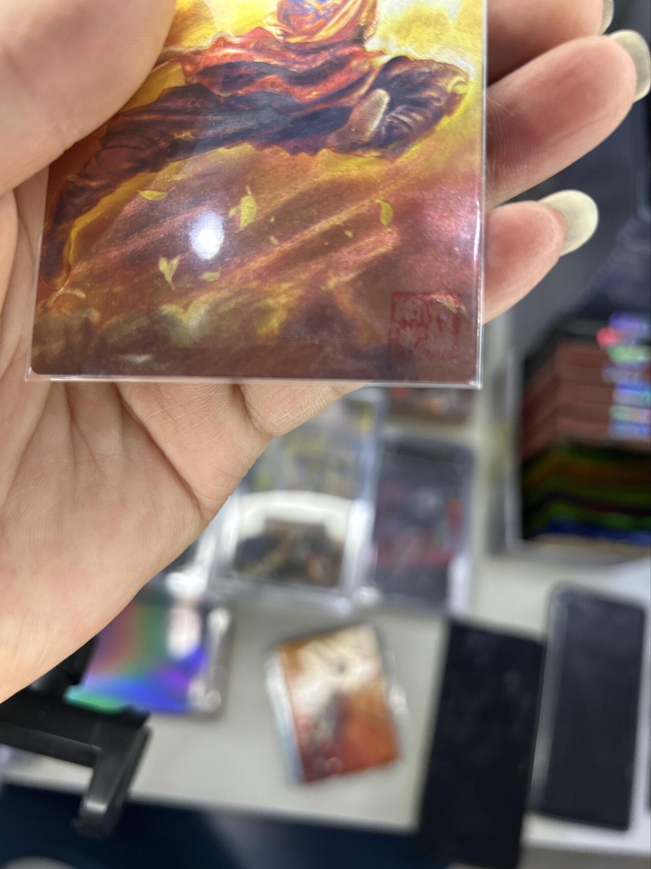 喜灰玩卡首拍第一期免佣金 昆仑万象权迎东水浒印签九纹龙史进