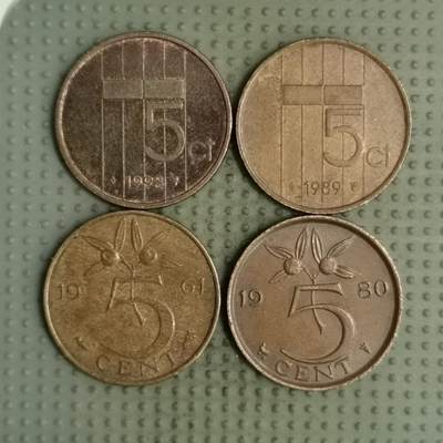 2025年第134场各国散币拍卖（总第134场） - 荷兰5分4枚