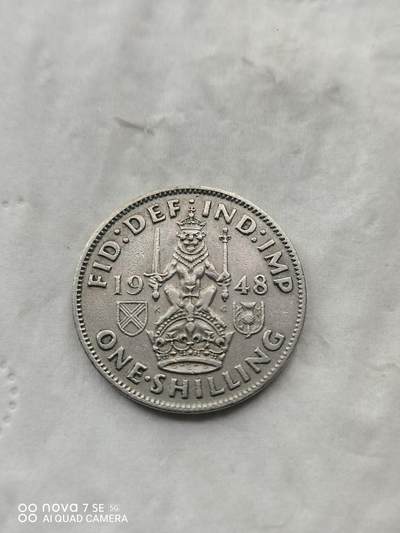 外国硬币 - 48年英国一先令