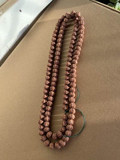 零元拍：凤羽梅花金刚长串斜挎念珠，约13/11MM - 零元拍：凤羽梅花金刚长串斜挎念珠，约13/11MM