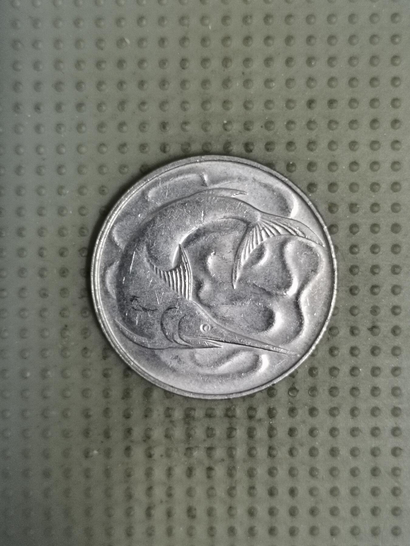 2025年第135场各国散币拍卖（总第135场） 新加坡1982年20分