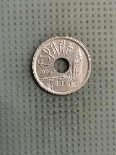 2025年第134场各国散币拍卖（总第134场） - 西班牙1995年卡斯蒂利亚和莱昂25比塞塔纪念币