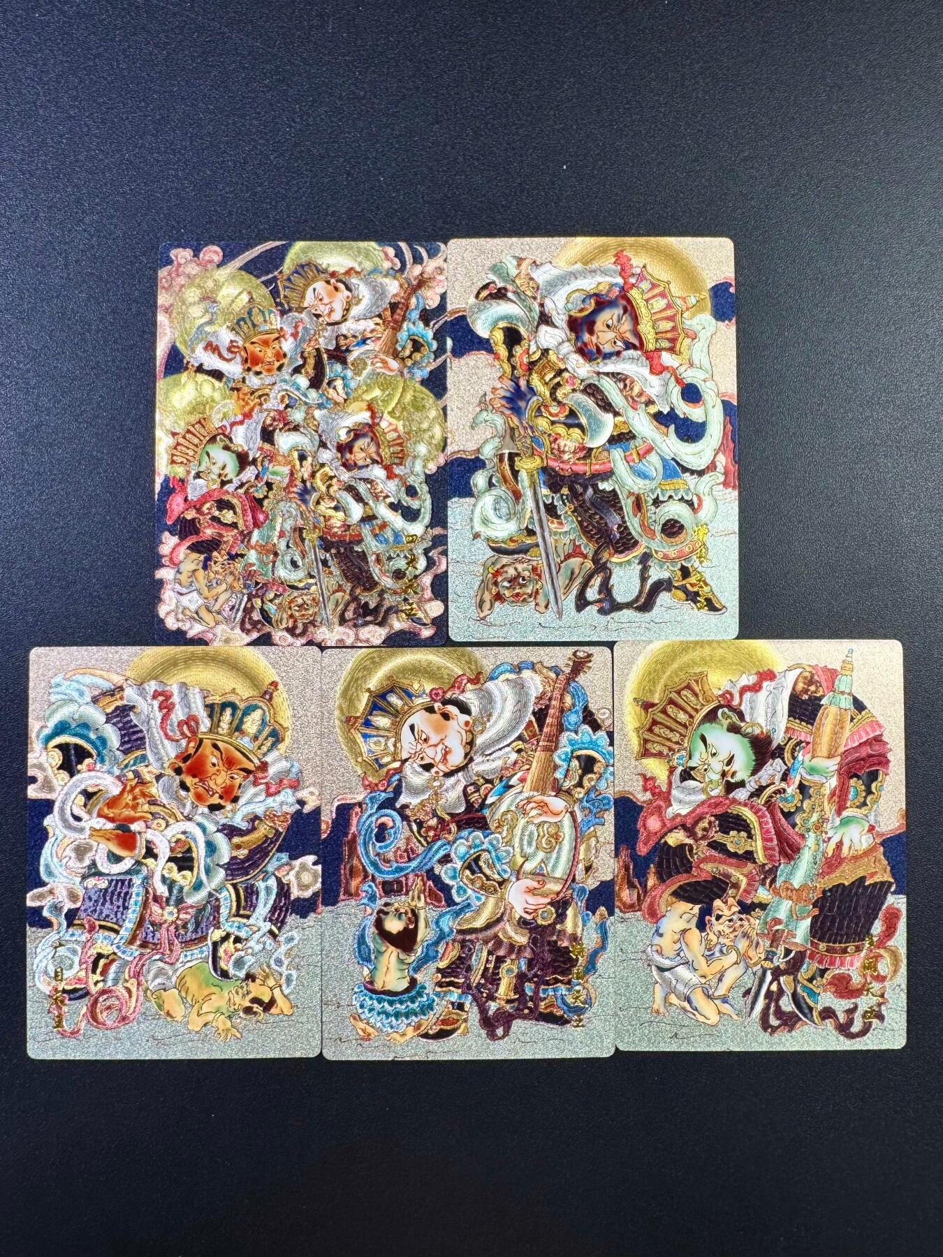 NO.17 好又多金牌大场，新店点关注不迷路！每周一站式配齐，方便凑单！（周6晚8点截拍，卖家送拍0抽成！） 山河潮玩 心染《四大天王》与合体卡粗闪5张