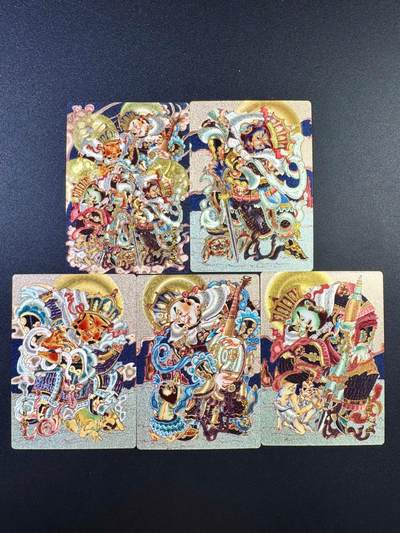 NO.17 好又多金牌大场，新店点关注不迷路！每周一站式配齐，方便凑单！（周6晚8点截拍，卖家送拍0抽成！） - 山河潮玩 心染《四大天王》与合体卡粗闪5张