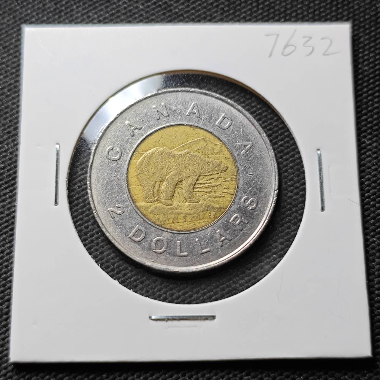 KK钱币收藏小铺 第376期  2月预留时间 周末发货  加拿大2元