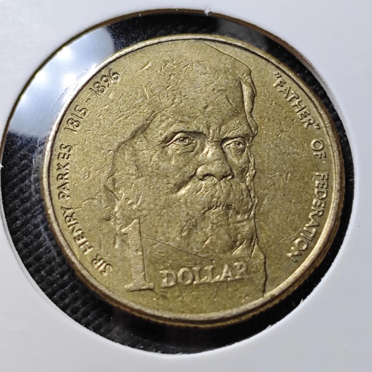 KK钱币收藏小铺 第376期  2月预留时间 周末发货  澳大利亚1元纪念币