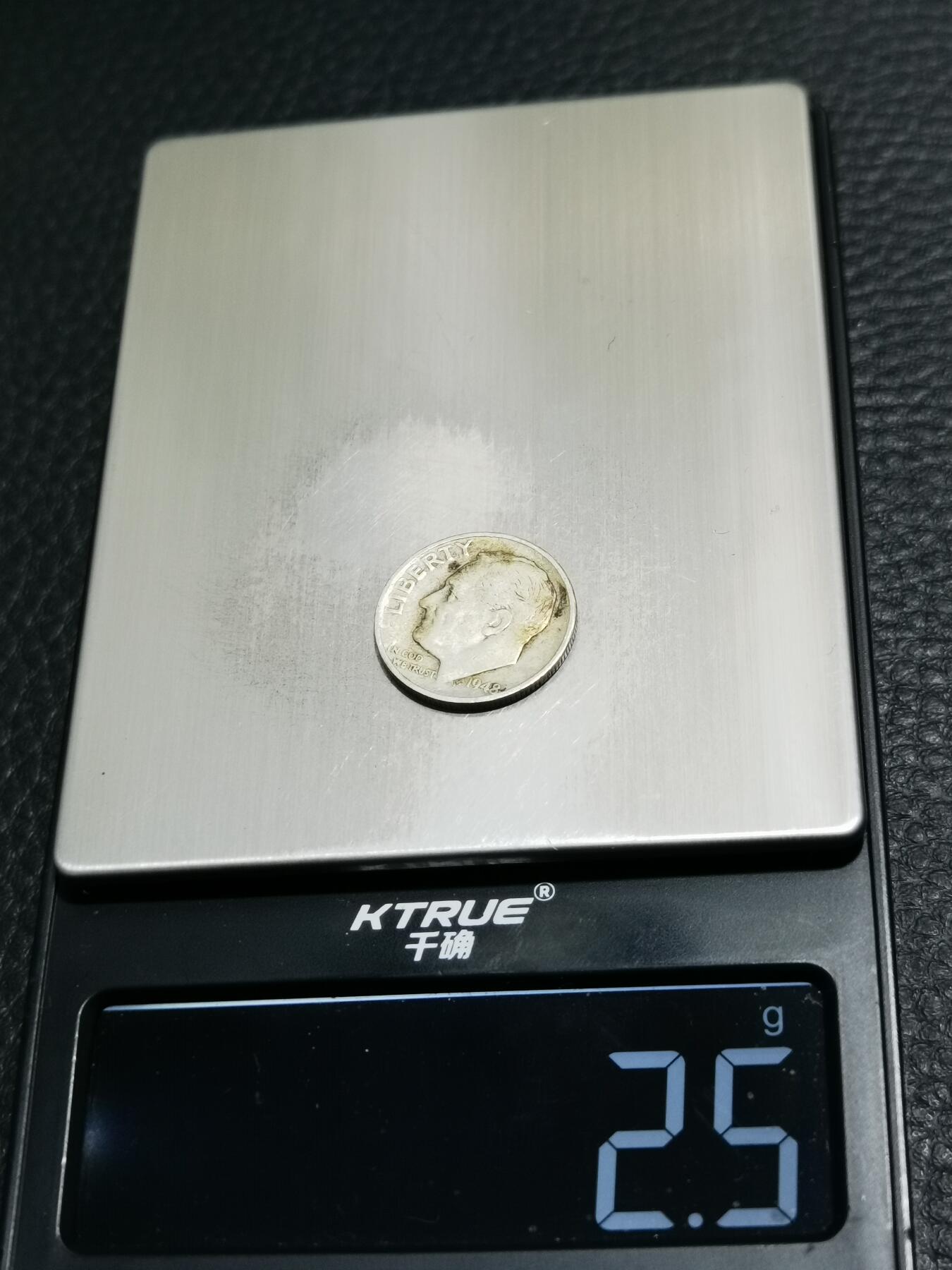 天下钱庄专场欢迎参拍 美国10分银币