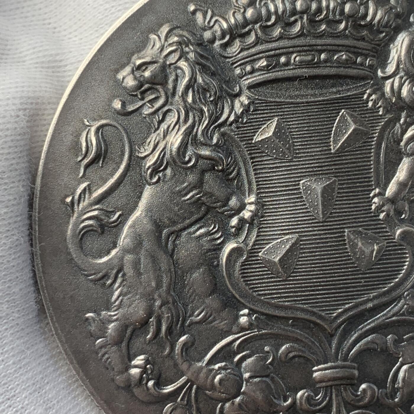 掌中浮雕-藏着的欧洲第045场 1965年荷兰Bussum市政府奖章，59mm ，75g