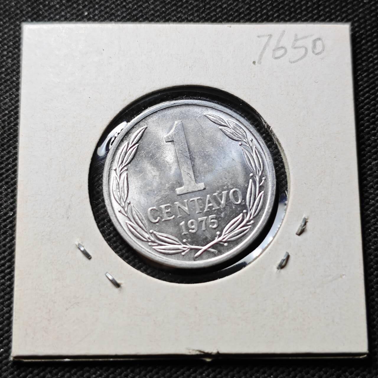 KK钱币收藏小铺 第376期  2月预留时间 周末发货  1975智利1比索 好品 拆卷品
