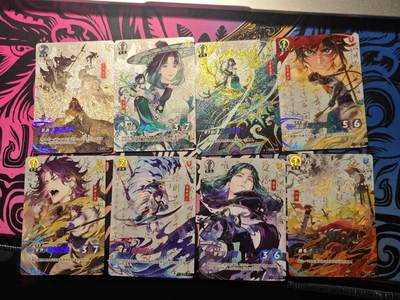 卡牌实验室开始第六次实验 - 【打包】卡游三国一决第三弹 UR×8