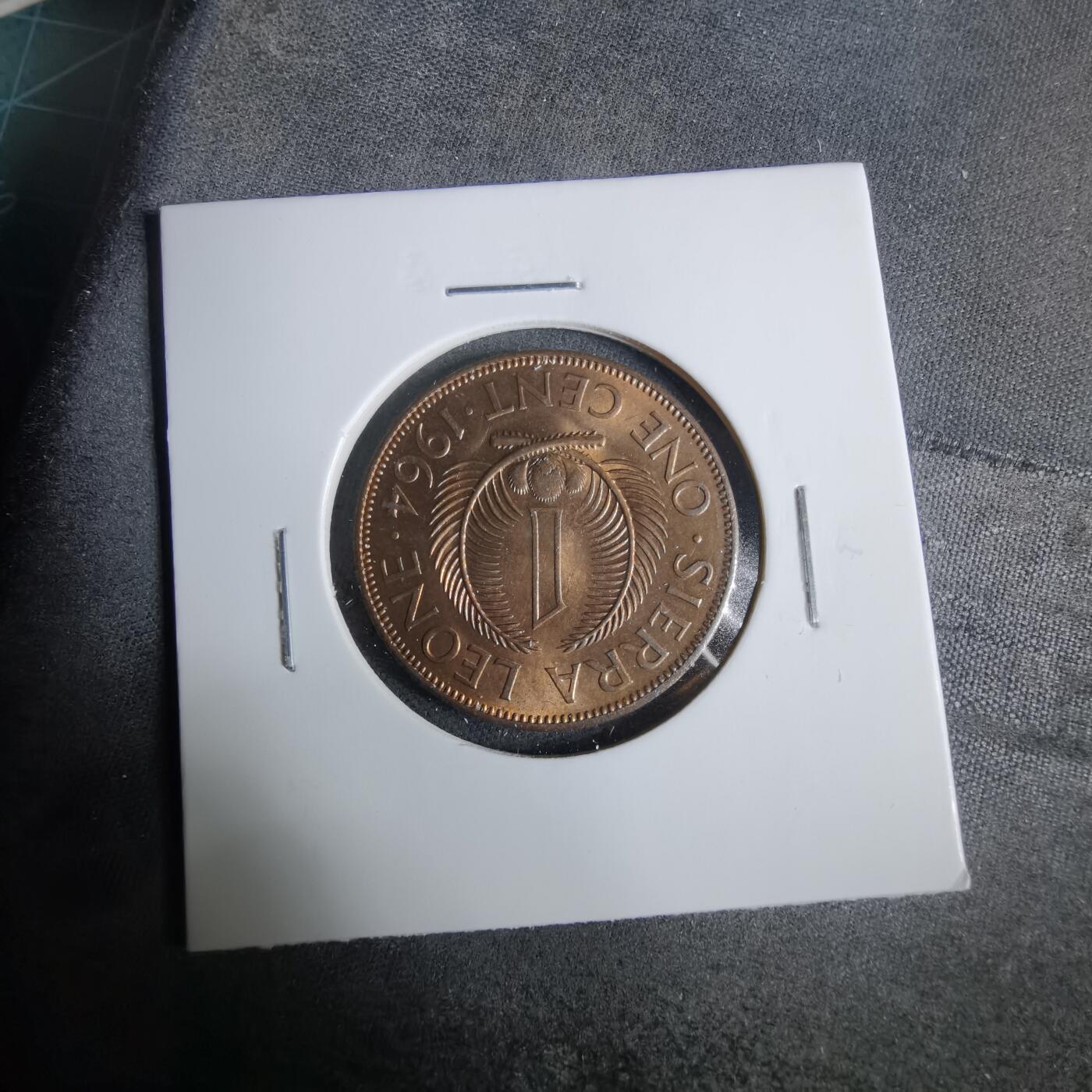 沼泽如烟--第925场 塞拉利昂1964年一分