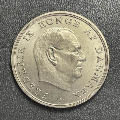 回流1208 - 丹麦1972年5克朗 国王弗雷德里克九世 1972年国王最后一年 发行量最少