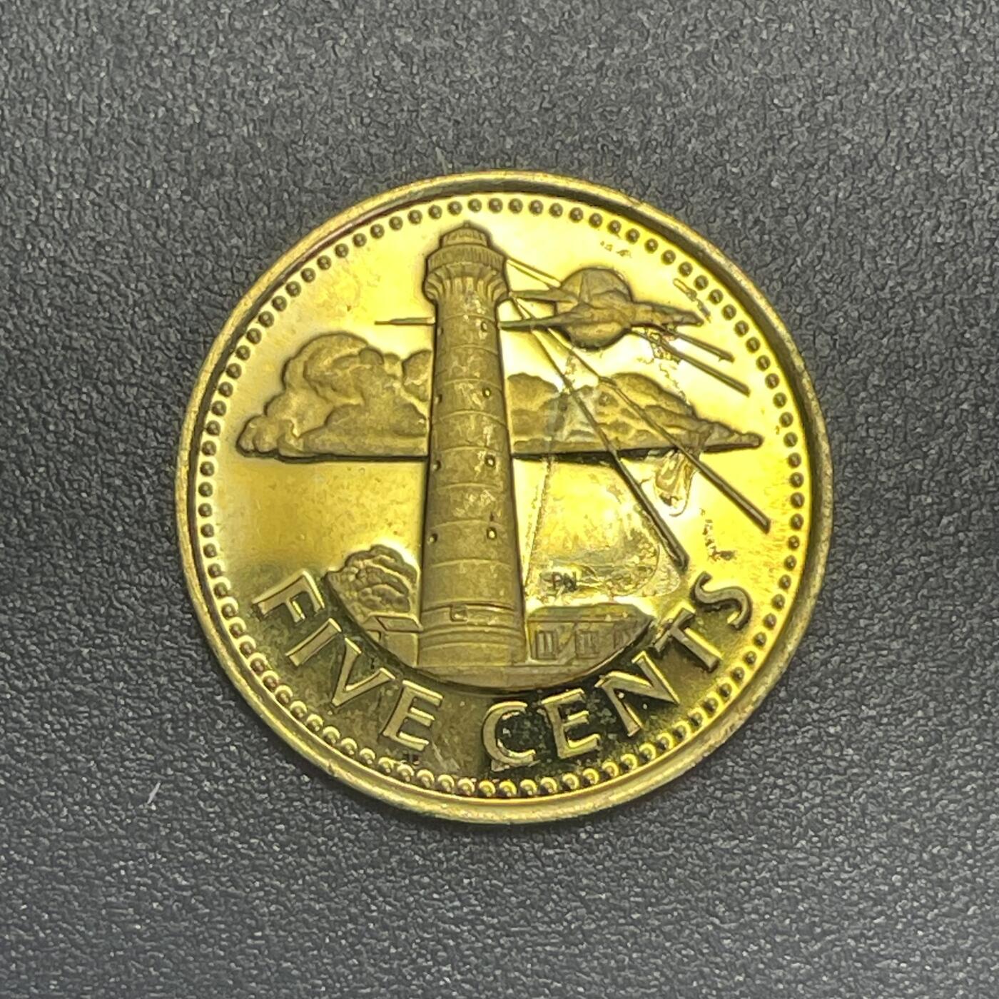 回流1215 巴巴多斯1973年5分