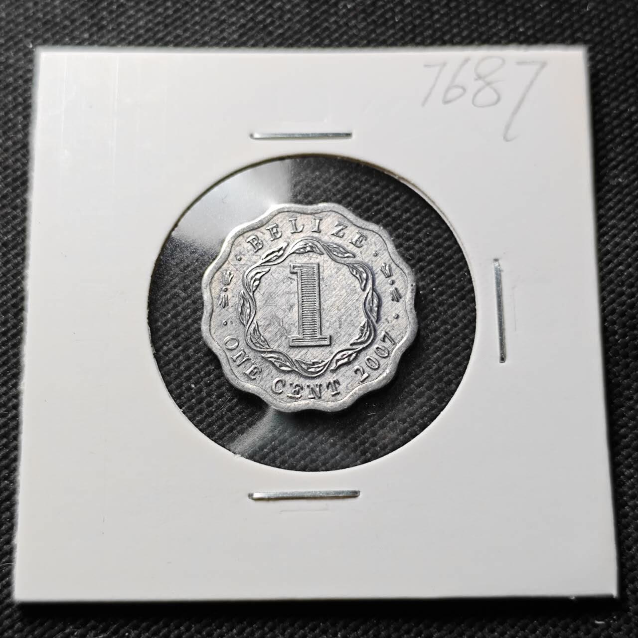 KK钱币收藏小铺 第376期  2月预留时间 周末发货  英属洪都拉斯1分