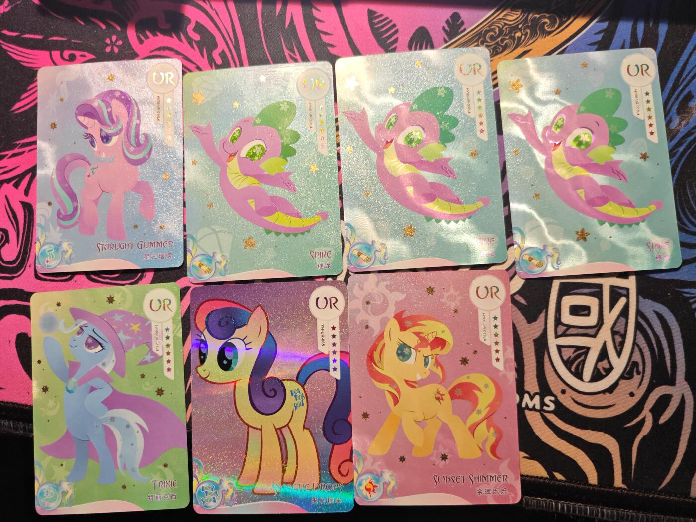 卡牌实验室开始第六次实验 【打包】卡游小马宝莉UR×15