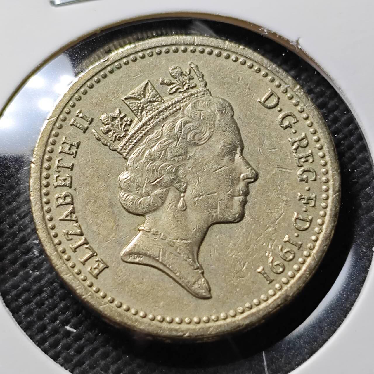 KK钱币收藏小铺 第376期  2月预留时间 周末发货  英国1镑