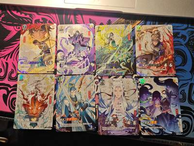 卡牌实验室开始第六次实验 - 【打包】卡游三国一决第三弹 UR×8