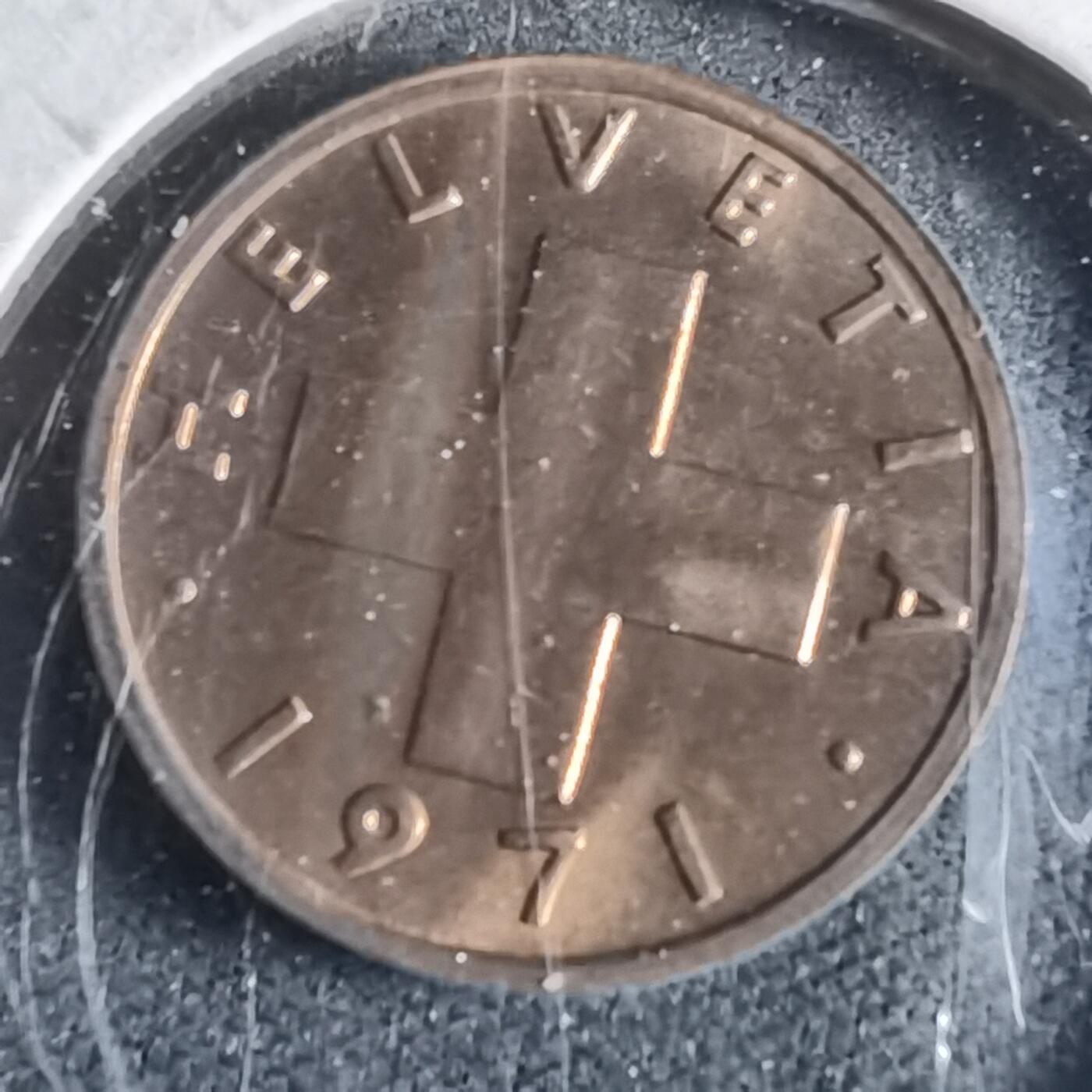 沼泽如烟--第925场 瑞士1971年一分