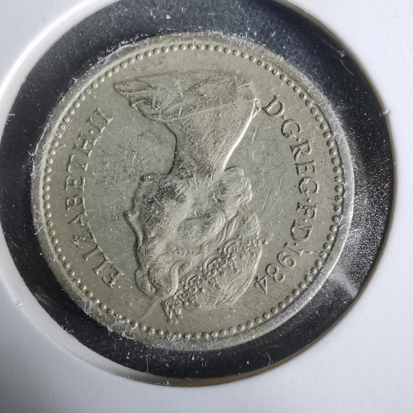 沼泽如烟--第925场 英国1984年一元