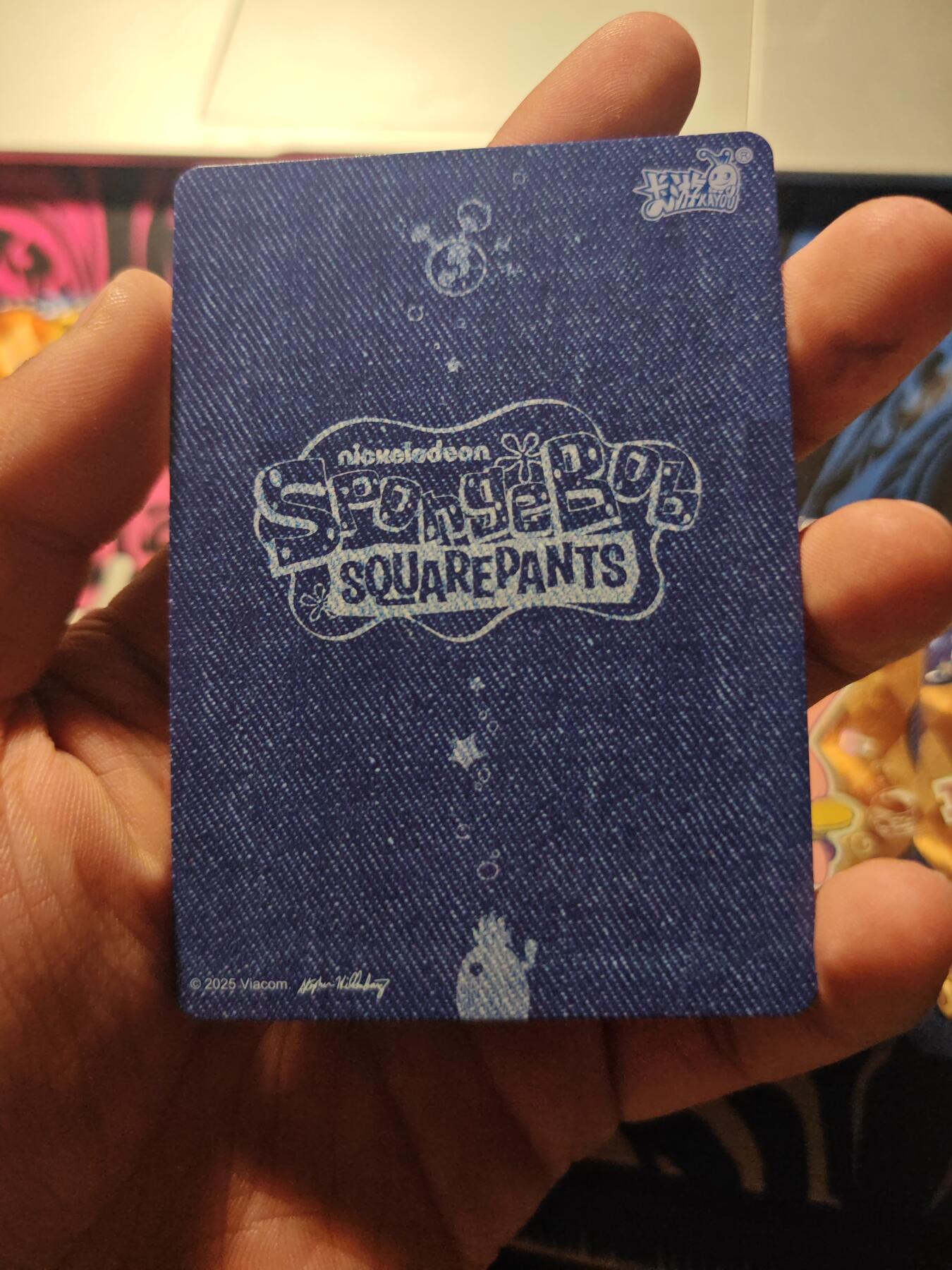 卡牌实验室开始第六次实验 【打包】卡游海绵宝宝SSR（蓝背）×19