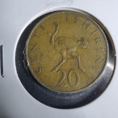 沼泽如烟--第925场 - 坦桑尼亚1966年20先令