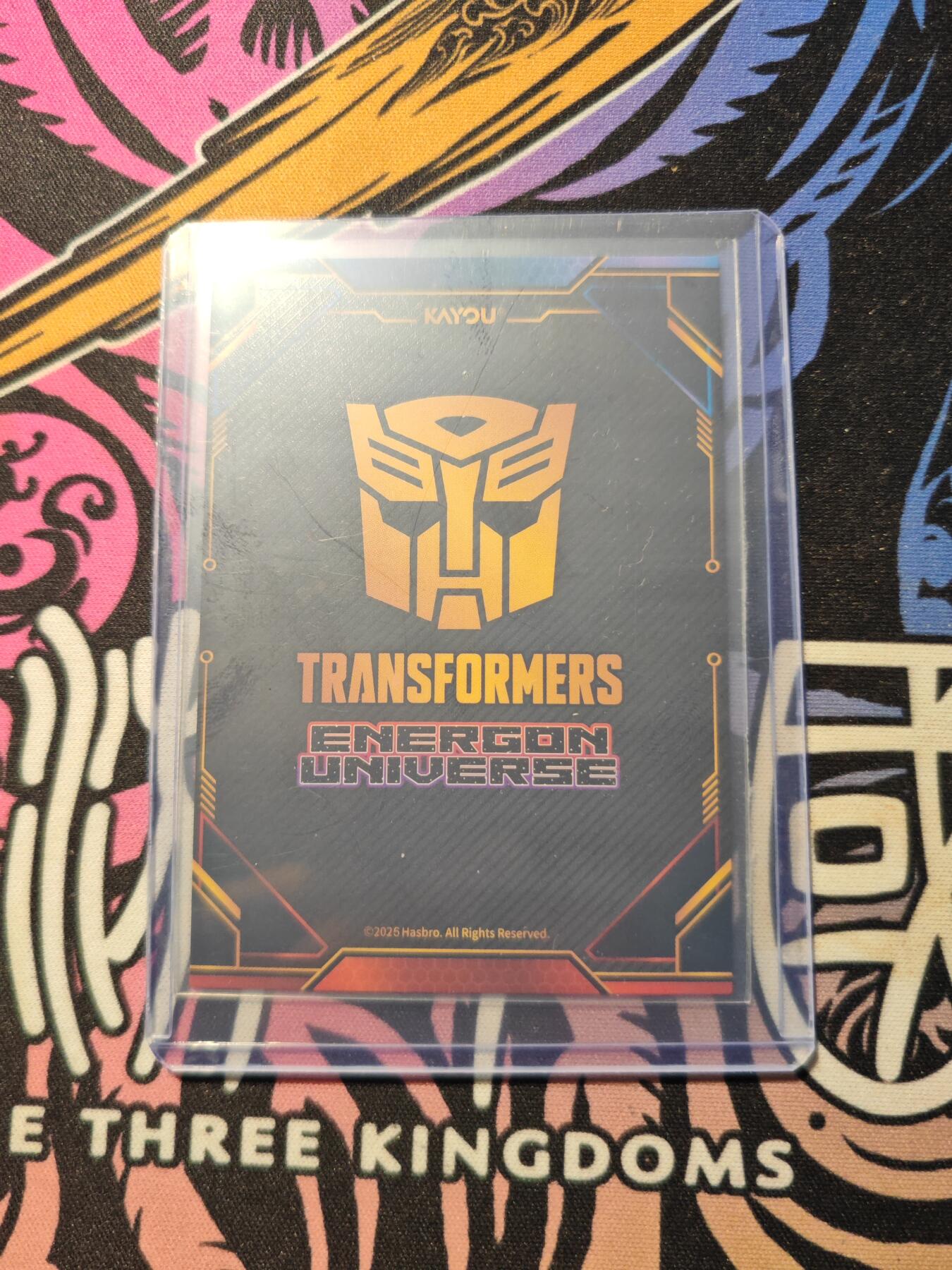 卡牌实验室开始第六次实验 卡游变形金刚 WR-003