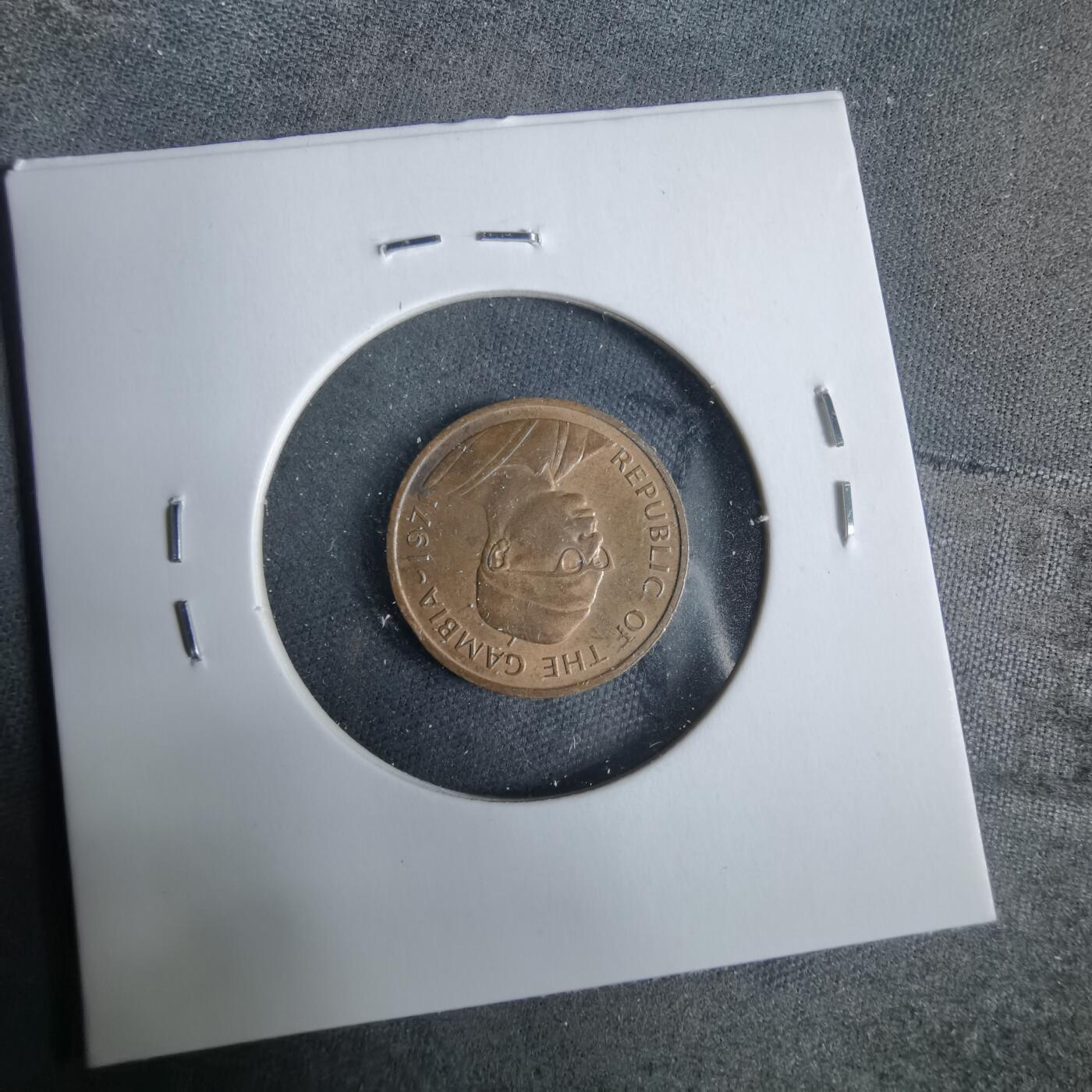 沼泽如烟--第925场 冈比亚1971年1布图