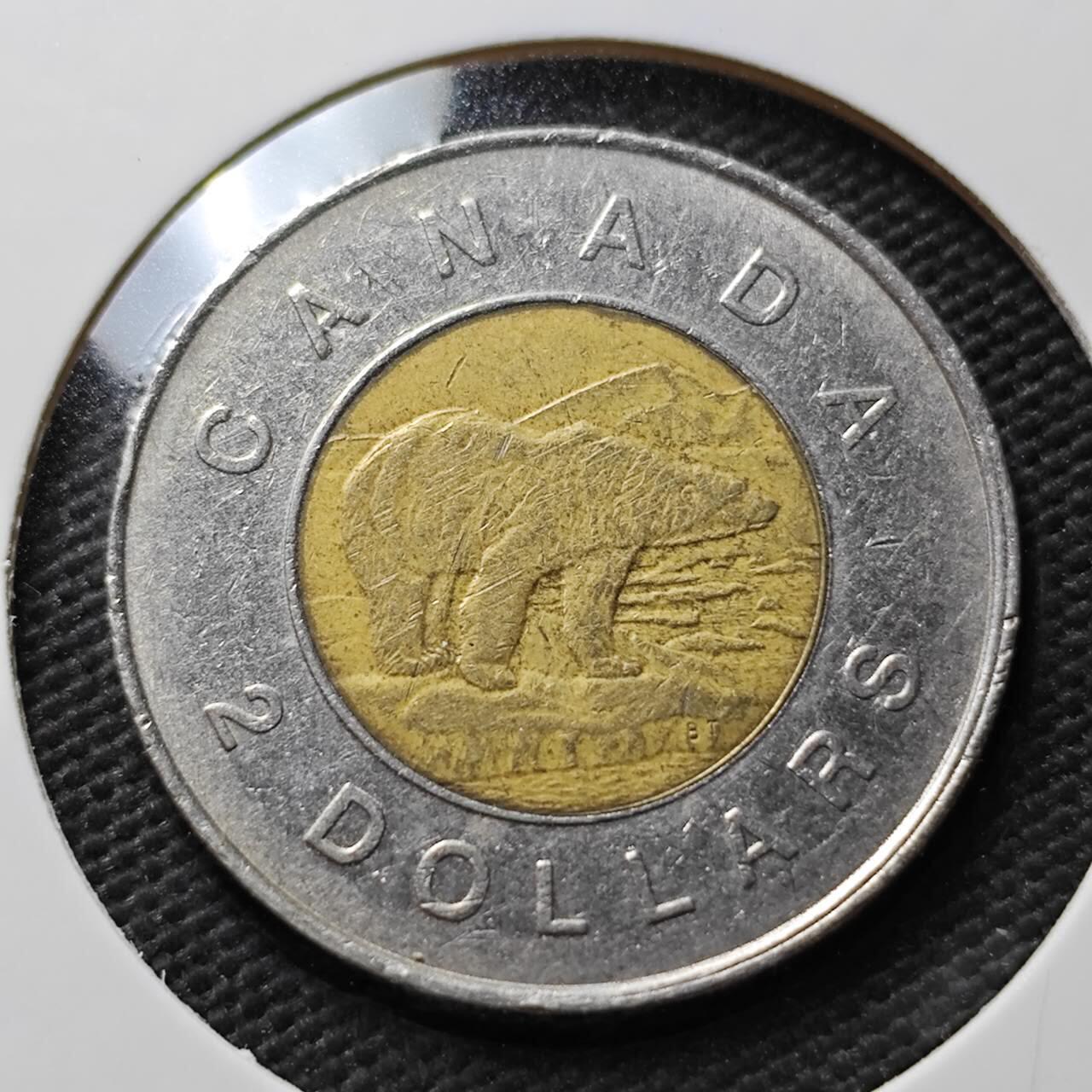 KK钱币收藏小铺 第376期  2月预留时间 周末发货  加拿大2元